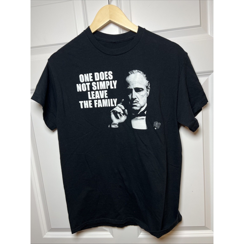 Godfather Parody Meme Shirt Small One Does Not Simply Leave the Family Tee